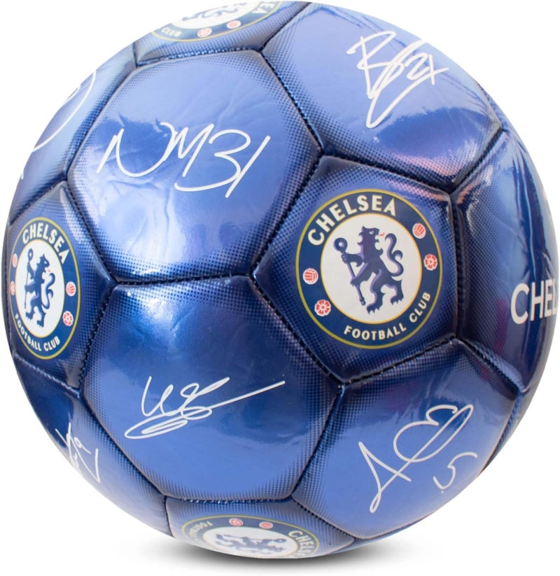 Hypro Officially Licensed Classic Signature Football, Metallic, Size 5, Training, Match, Merchandise, Collectible for Kids and Adults - Image 3
